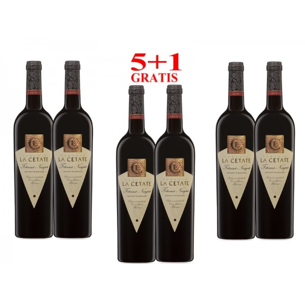 CRAMA OPRISOR  La Cetate Feteasca Neagra 5+1 GRATIS